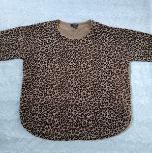 A.N.A. Leopard Print Sweater